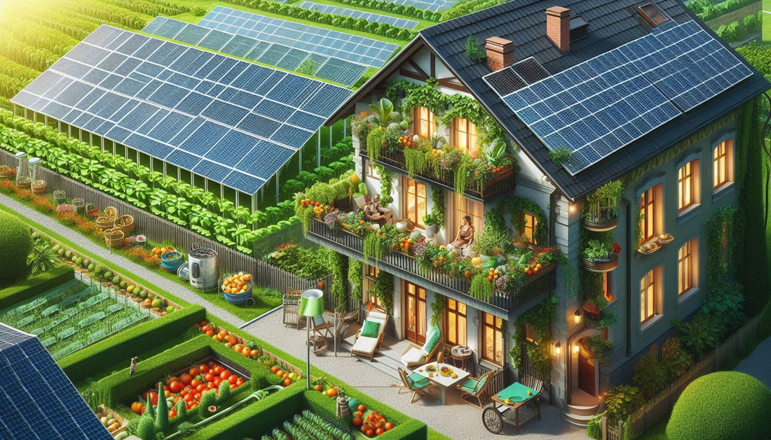 Vorteile eines Pachtgartens und Balkonkraftwerks 800 Watt mit Mikrowechselrichter