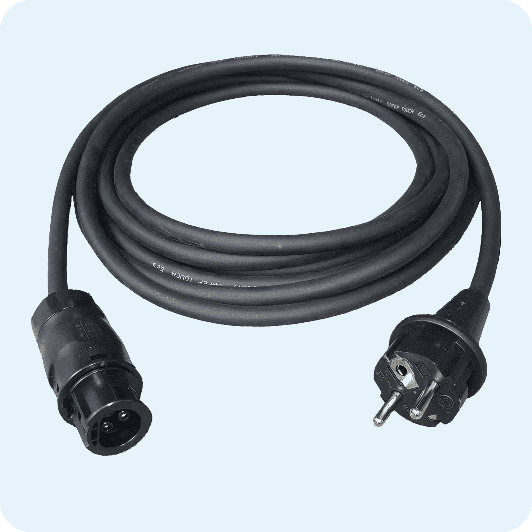 Anschlusskabel mit Stecker - Verbindung für Balkonkraftwerk Betteri BC01 auf Schuko Anschlusskabel