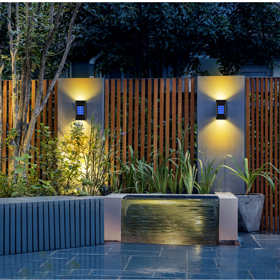 LED Solar Sensor Schritt Lichter Im Freien, Drahtlose Wasserdicht