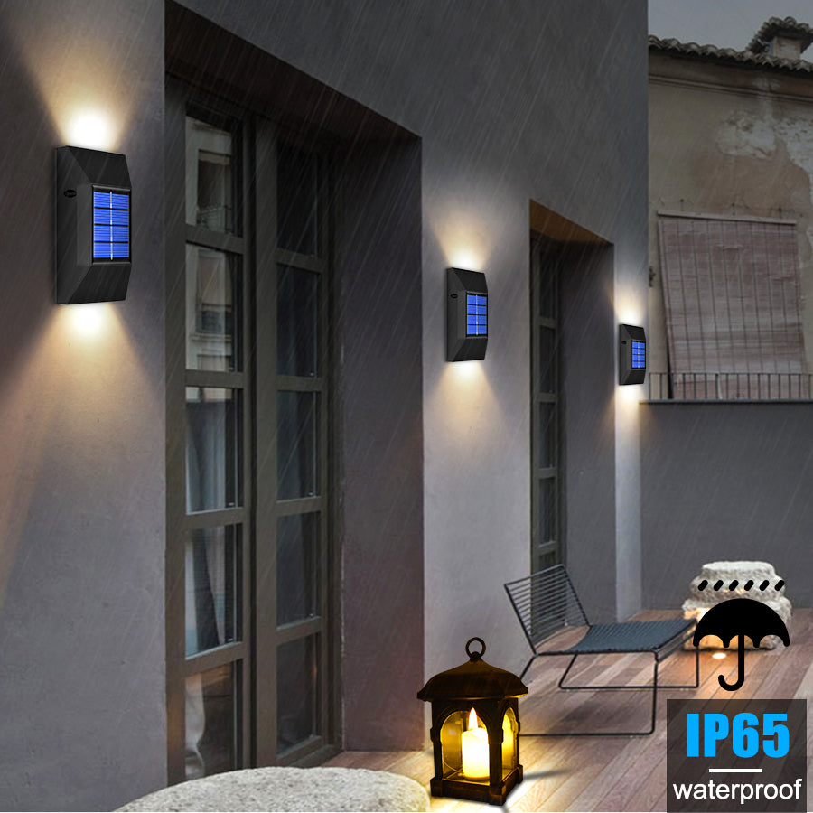 LED Solar Sensor Schritt Lichter Im Freien, Drahtlose Wasserdicht.