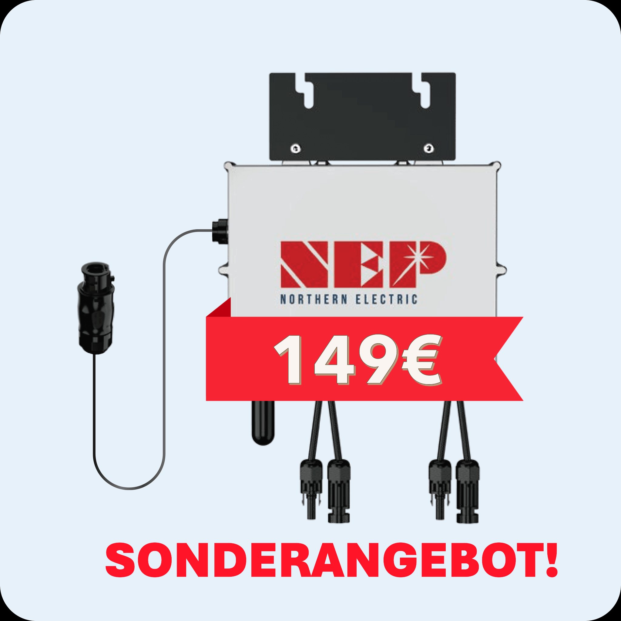 NEP BDM-800: Leistungsstarker Mikrowechselrichter mit WLAN für Ihr Balkonkraftwerk