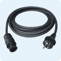 Anschlusskabel mit Stecker - Verbindung für Balkonkraftwerk Betteri BC01 auf Schuko Anschlusskabel
