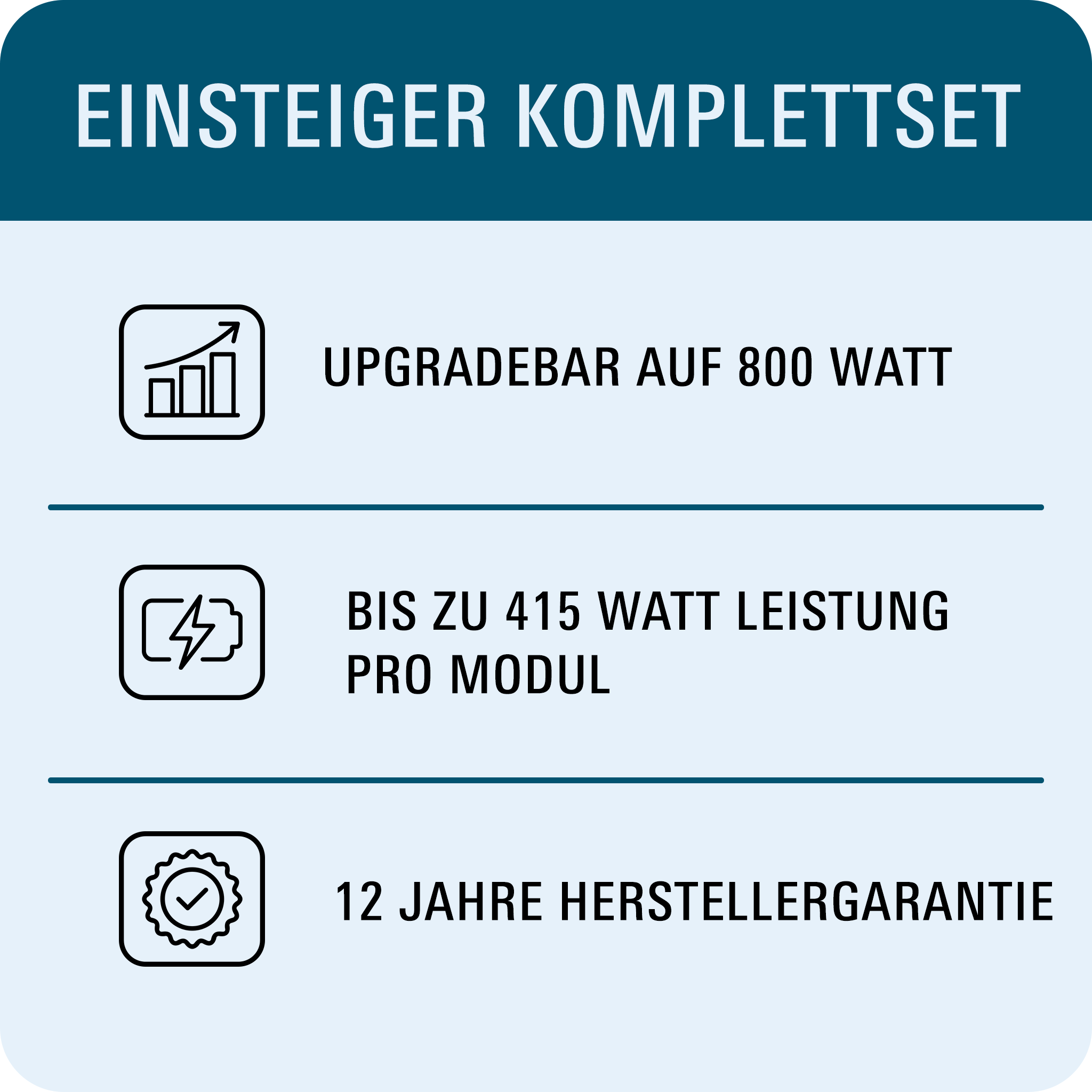 Datenblatt Kompletset