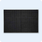 Ein Solarpanel erzeugt nachhaltige Energiegewinnung aus Sonnenlicht.