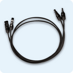 SOLARKABEL HIKRA SOL DC | 1,5M 6MM, für BAlkonkraftwerk