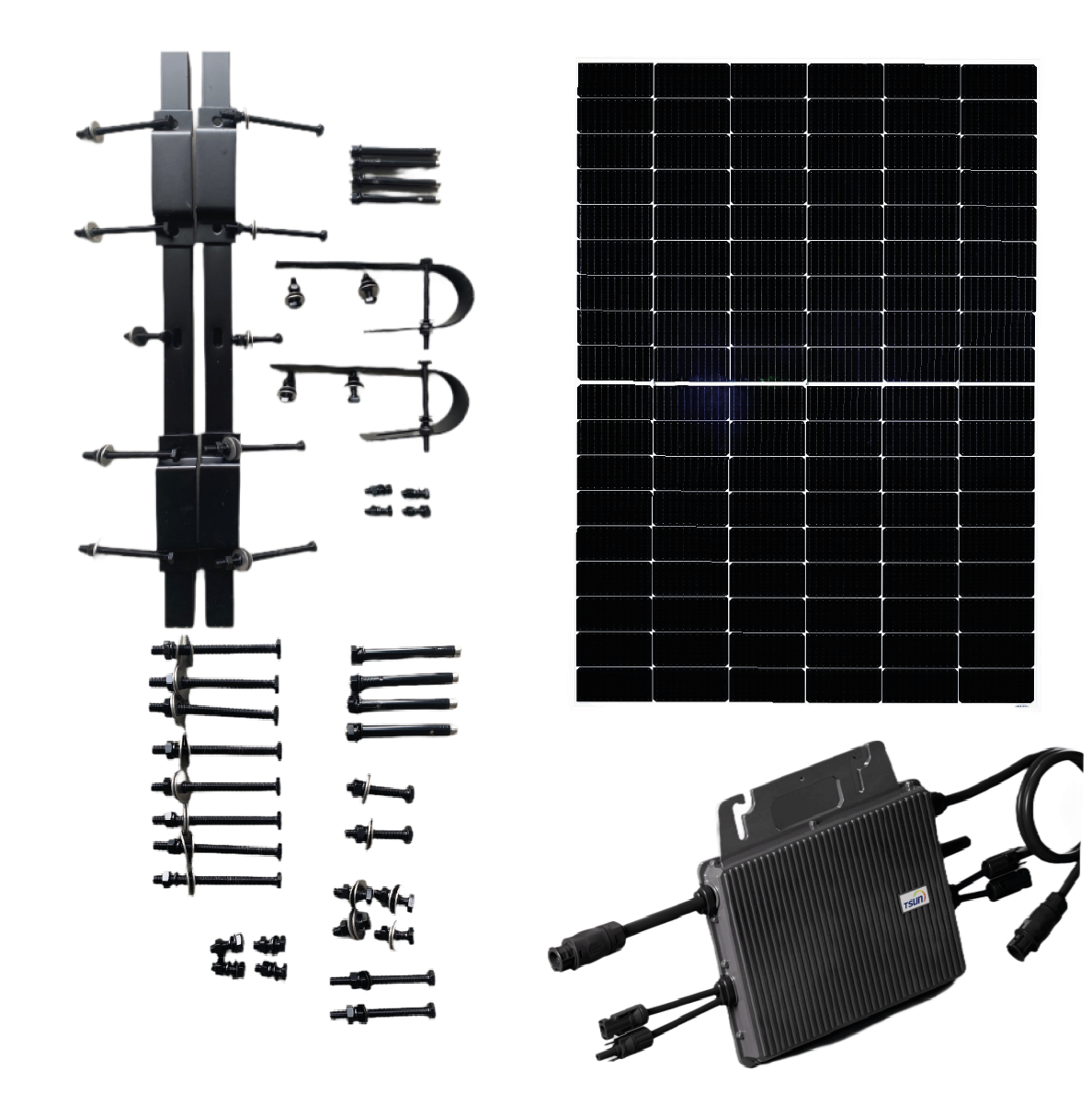 Balkonkraftwerk 800W Halterung 3 in 1 Powerway