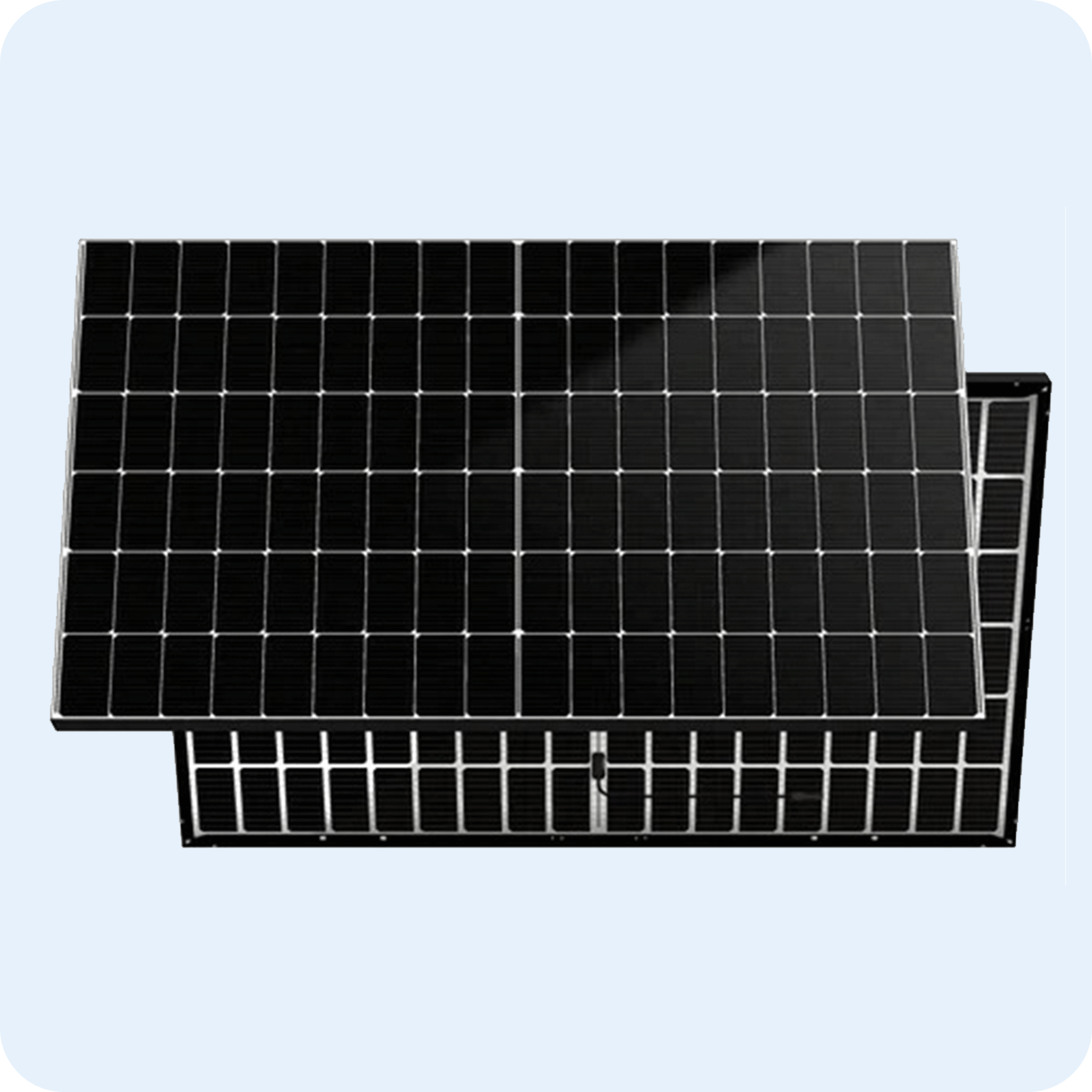 a close-up of a solar panel