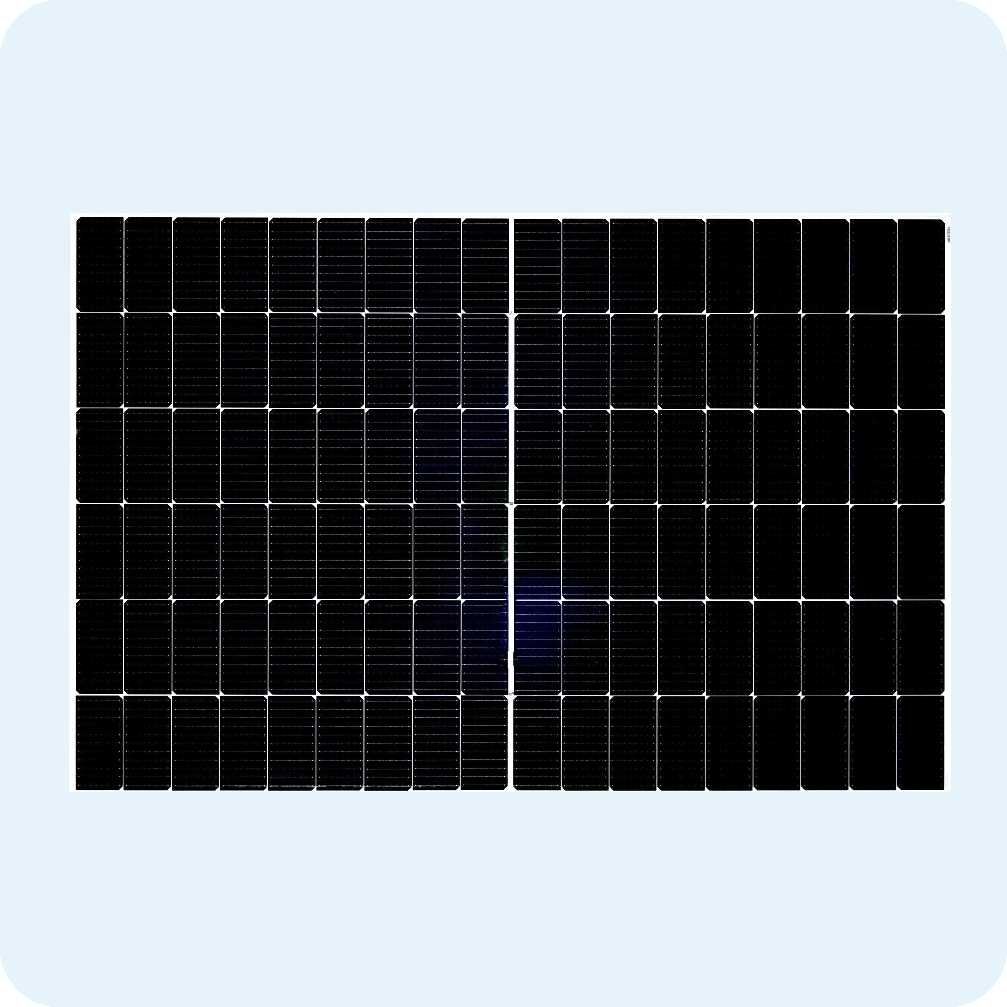 a close-up of a solar panel