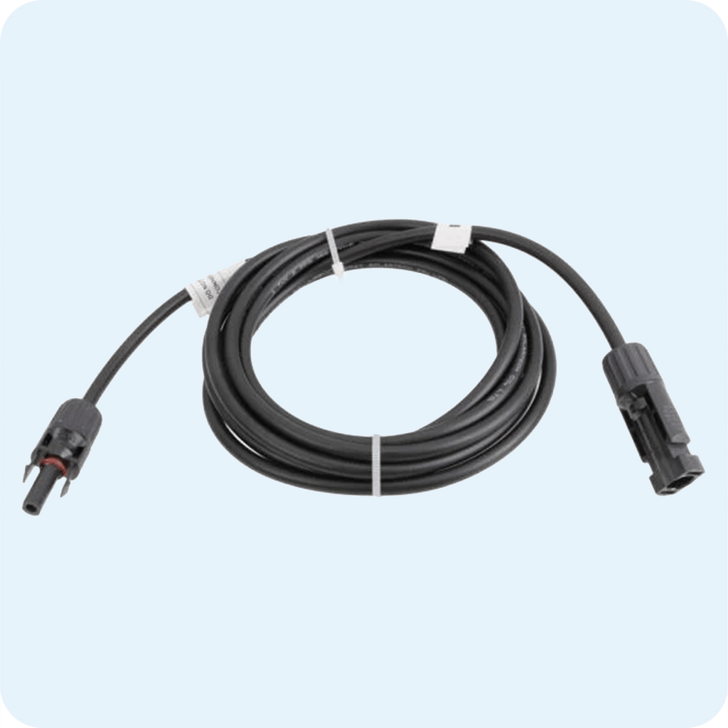 easywatt24 power cable kit für solarpanels - ideal für balkonkraftwerke. einfache installation und sichere verbindung