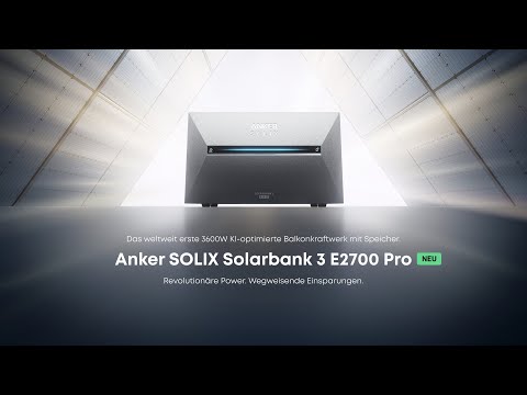 Anker SOLIX Solarbank 3 E2700 Pro