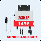 NEP BDM-800: Leistungsstarker Mikrowechselrichter mit WLAN für Ihr Balkonkraftwerk