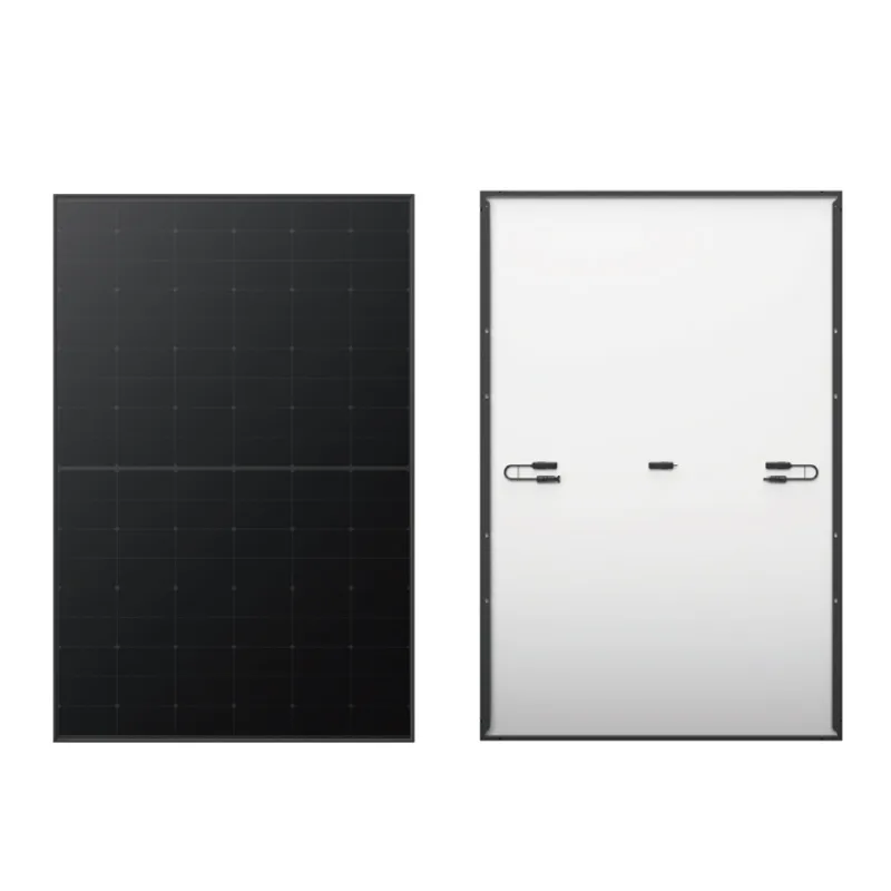 LONGI HI-MOX 6 LR5-54HTB420M Halbzellen-Vollschwarz-Solarpanel