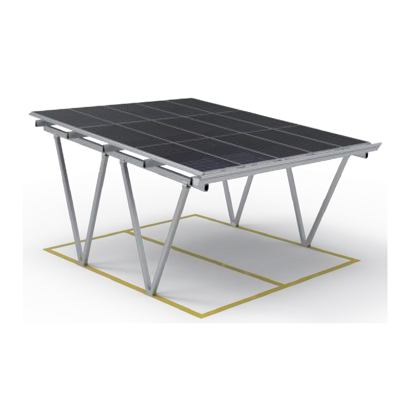 Carport Wasserdichtes Solar-Montagesystem